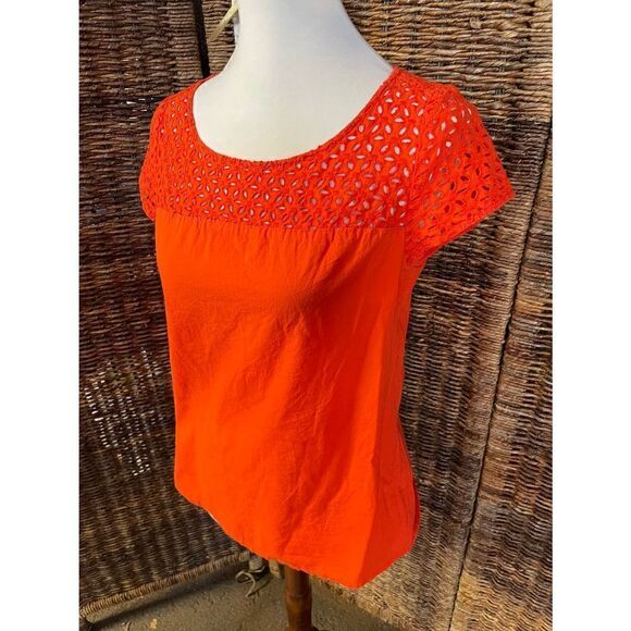 LOFT! Short Sleeve Blouse XS - Picture 7 of 9